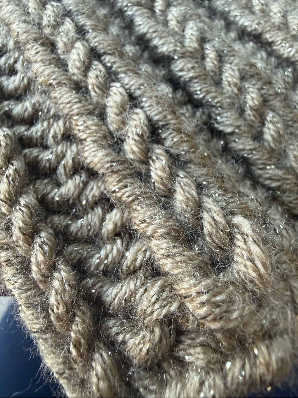 Cozy Cable Knit Women's Sweater - gold